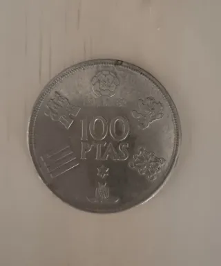 Moneda 100 Pesetas 1982