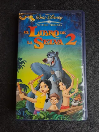 VHS El Libro de la Selva Disney Clásicos