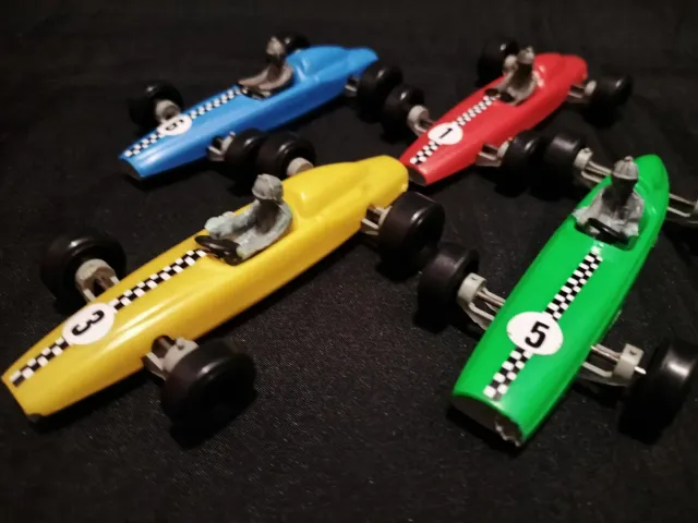 Lote 4 coches de juguete antiguos