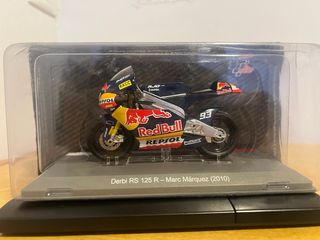 Maqueta Moto Derbi RS 125 R Marc Márquez 2010