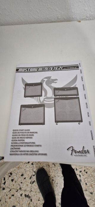 Amplificador Guitarra Fender Mustang IV