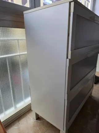 Cómoda 3 cajones Ikea blanca
