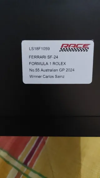 Ferrari SF-24 Carlos Sainz 2024 F1 1:18
