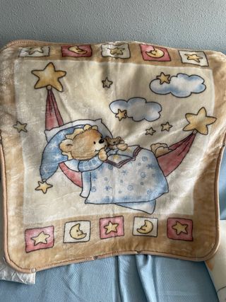 Saco Manta Bebé Oso Dormido