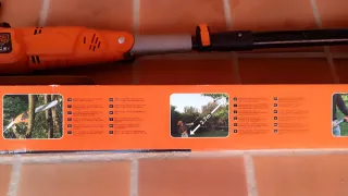 Motosierra pértiga Black+Decker 800W