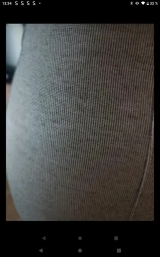 Falda tubo Stradivarius gris Talla M