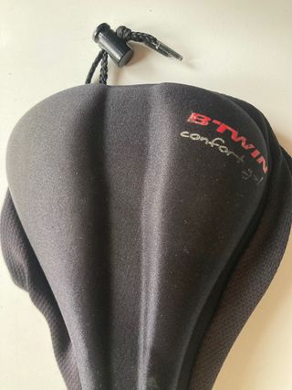 Sillín Btwin Comfort Negro