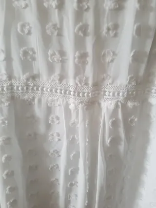 Blusa Shein blanca manga larga talla M.38.