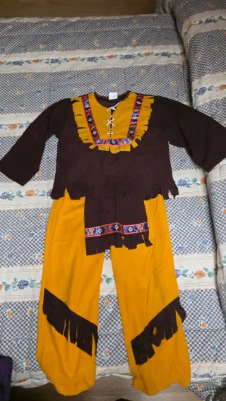 Disfraz indio niño