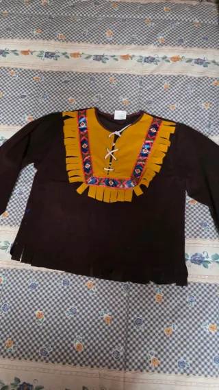 Disfraz indio niño