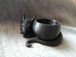 Maceta Dragón Pequeño / Portaobjetos / Expositor