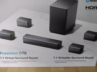 Barra de Sonido Ultimea Poseidón D70