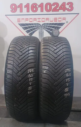 195 60 15 V HANKOOK RUEDA AL 90% VIDA UTIL