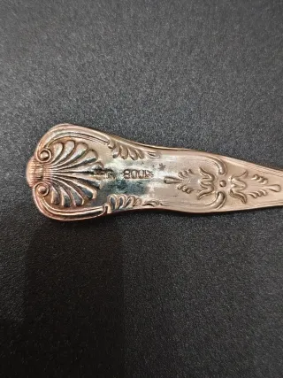 6 Cucharillas Plata Antigua ARG 800