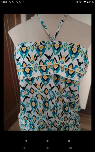 Mono corto playero estampado