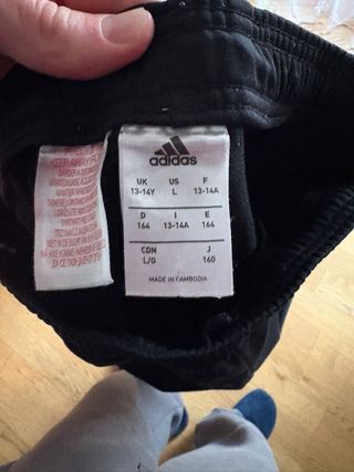 Pantaloni Adidas neri