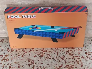 Mesa de billar infantil sin abrir
