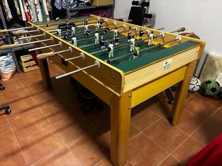Futbolín madera