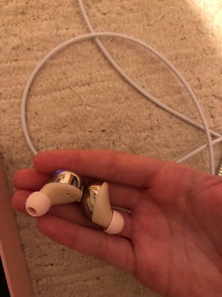 Cascos inalámbricos rosas