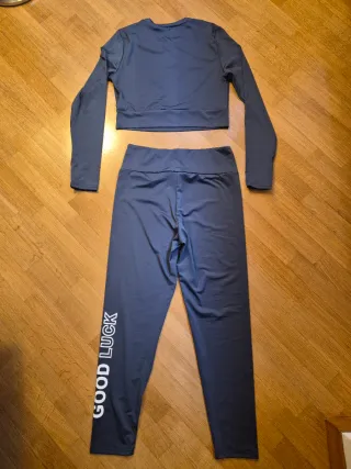 Completo sportivo donna blu