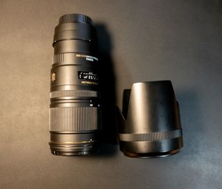 Obiettivo Sigma 70-200mm Canon, con anello per treppiede