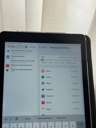 iPad 5ª Gen 128GB Plata