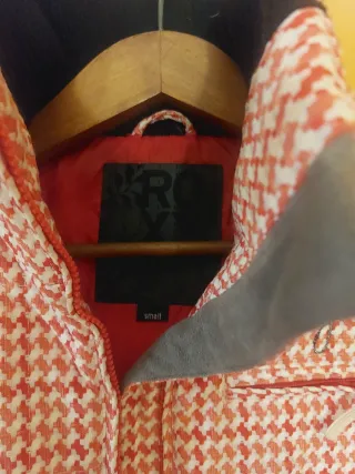 Anorak de nieve estampado