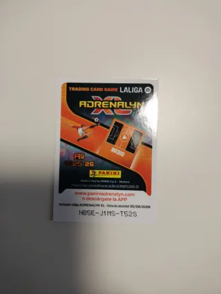 Carta Koke Momentum Adrenalyn 26