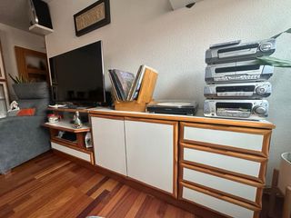 Mueble de salón: vitrina y mueble TV