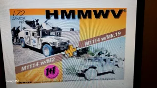 Maqueta vehhiculos Dragon HMMWV M1114 .
