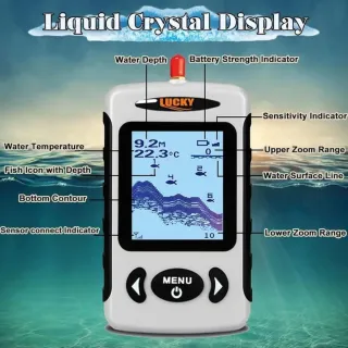 LUCKY Buscador de Peces Inalámbrico - Sonda Pesca