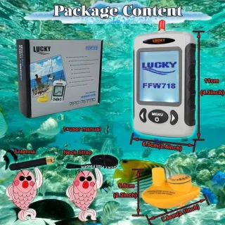 LUCKY Buscador de Peces Inalámbrico - Sonda Pesca