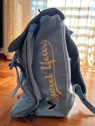 Zaino Sweet Years blu con cuore