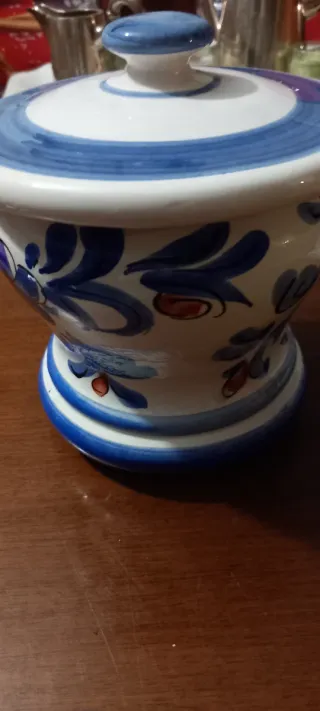 Vaso porta dolci decorato