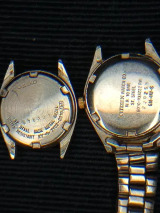 Lotto orologi seiko e Citizen non funzionanti