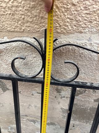 Reja de hierro para ventana