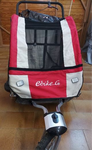 Carrito bici 2 plazas Ecobike