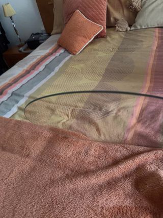 Cristal redondo 39 cm diametro