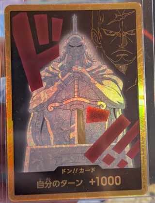 One Piece TCG Kyros Carta Dorada