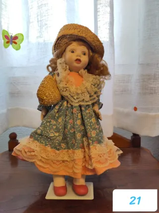 Lote de Muñecas Porcelana Colección