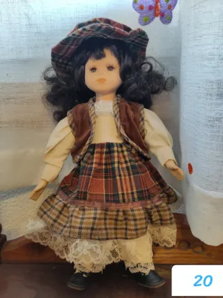 Lote de Muñecas Porcelana Colección
