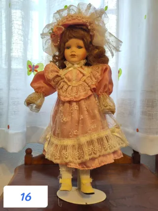 Lote de Muñecas Porcelana Colección
