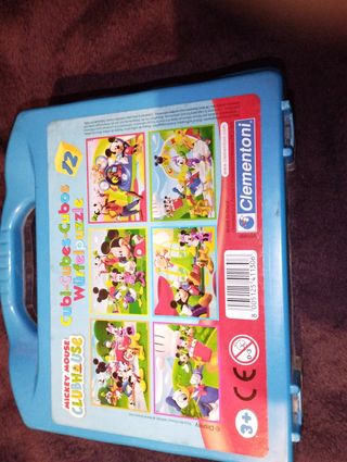 Puzzle Cubos Disney Mickey Clubhouse