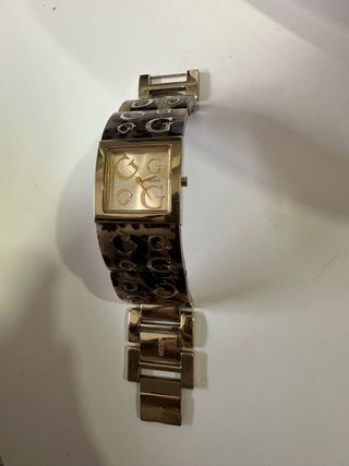 Reloj Guess Mujer Dorado y Marrón
