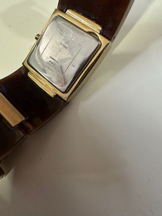 Reloj Guess Mujer Dorado y Marrón