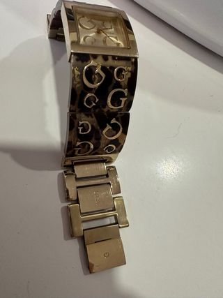 Reloj Guess Mujer Dorado y Marrón