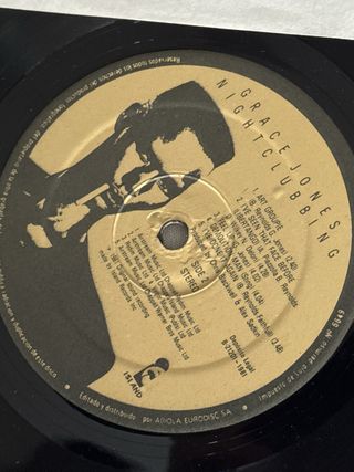 Vinilo Grace Jones - Nightclubbing
