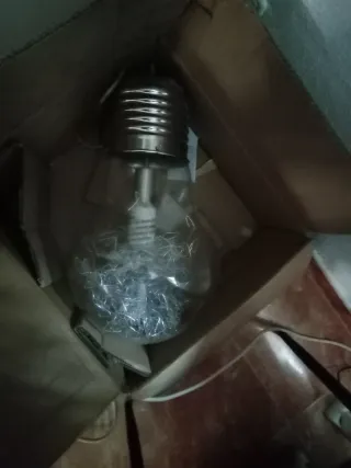 Lámpara Bombilla Grande Decorativa