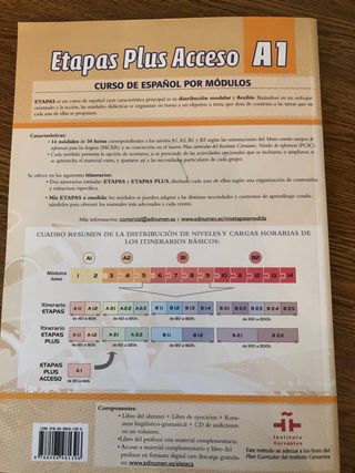 Libro Alumno Etapas Plus A1 Acceso