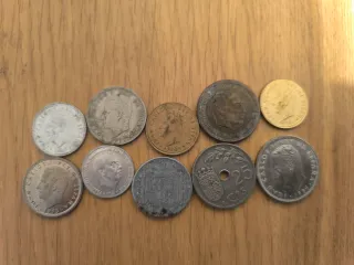 Lote 10 Monedas Españolas
